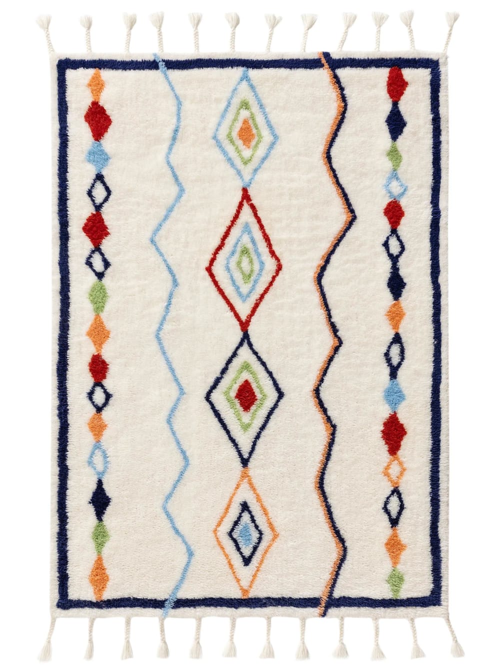 Benuta Kinderteppich multicolor 160x230 style exotic MEHRFARBIG WOLLE Kinder