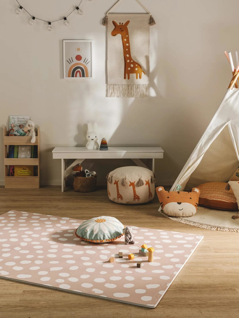 Spielmatte rosa 120x180 - Maisons Du Monde