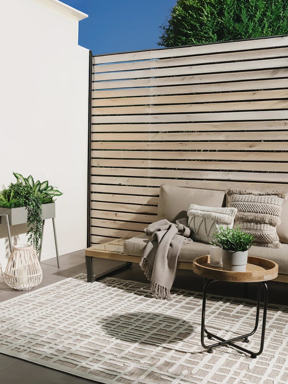 In- & Outdoor-Teppich beige 80x150 - Maisons Du Monde