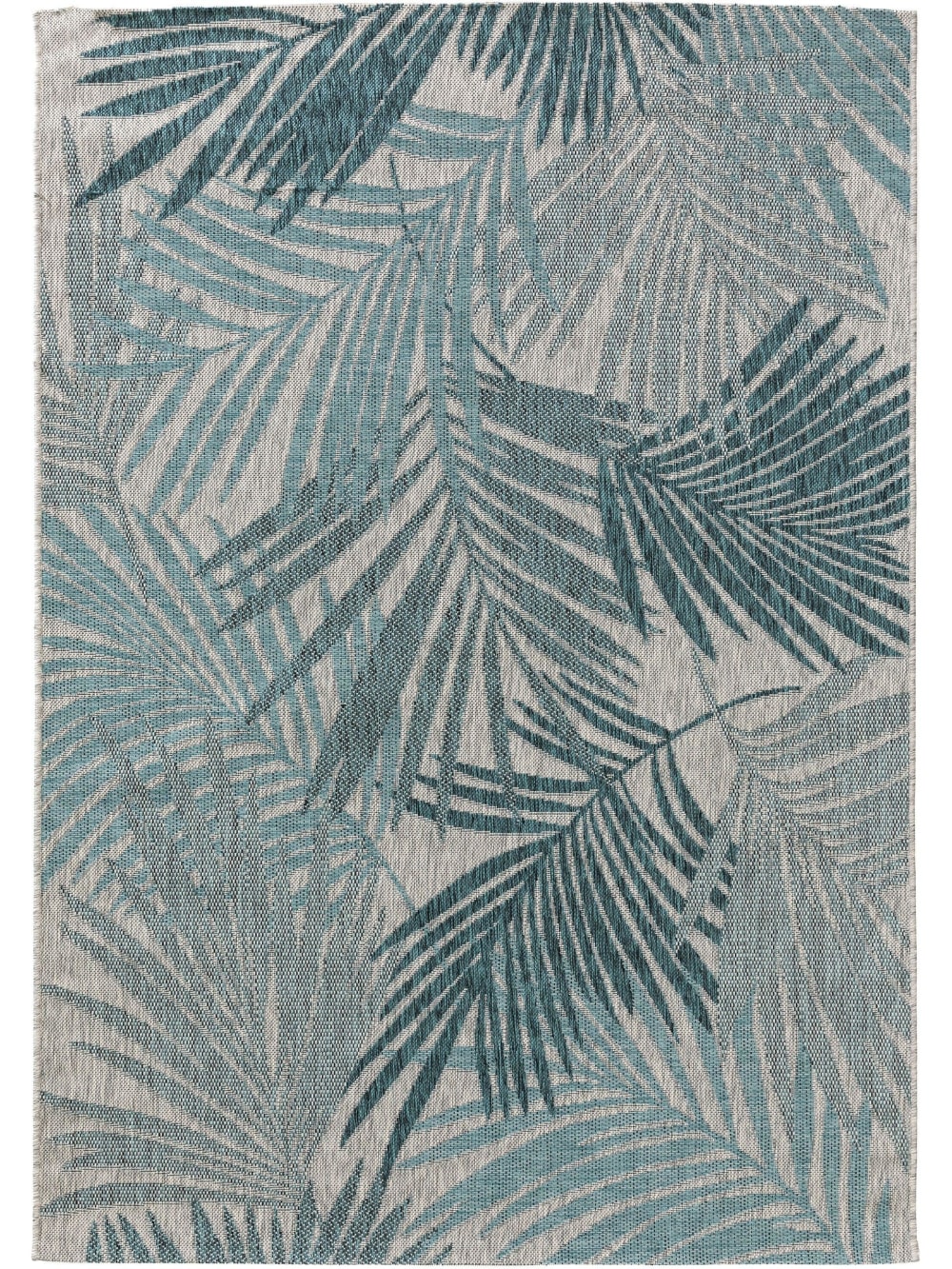 Tapis d'extérieur & intérieur bleu 200x300