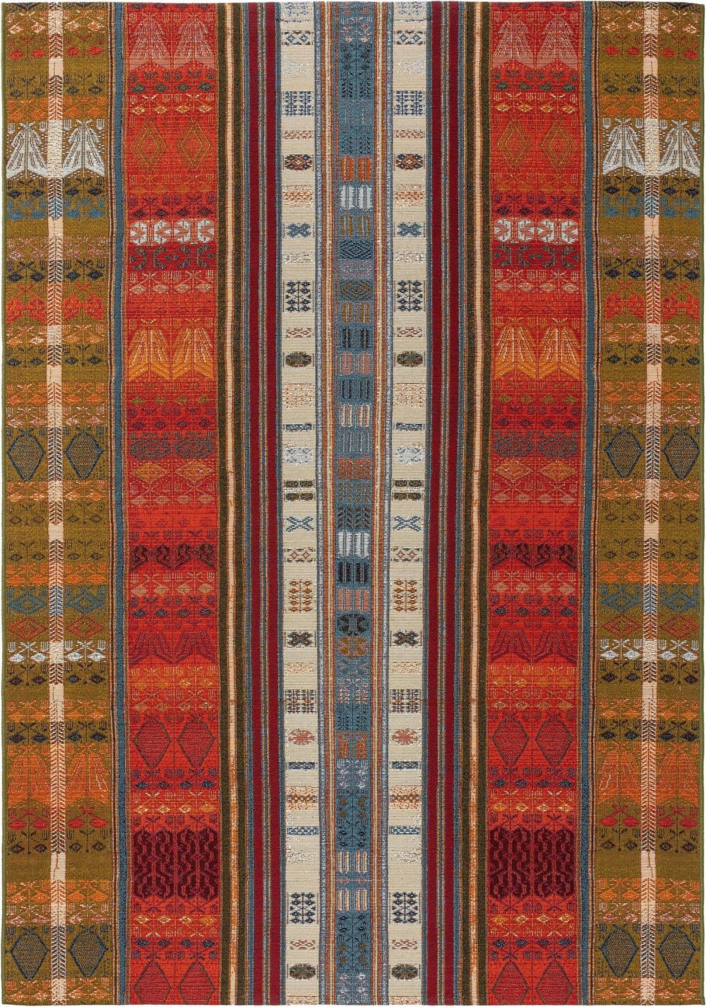 Tapis d'extérieur & intérieur multicouleur 160x235