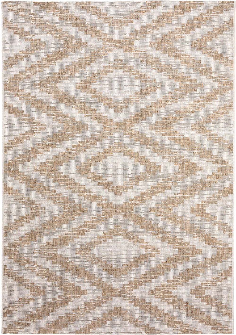 Alfombra de exterior & interior crema/beige 200x290