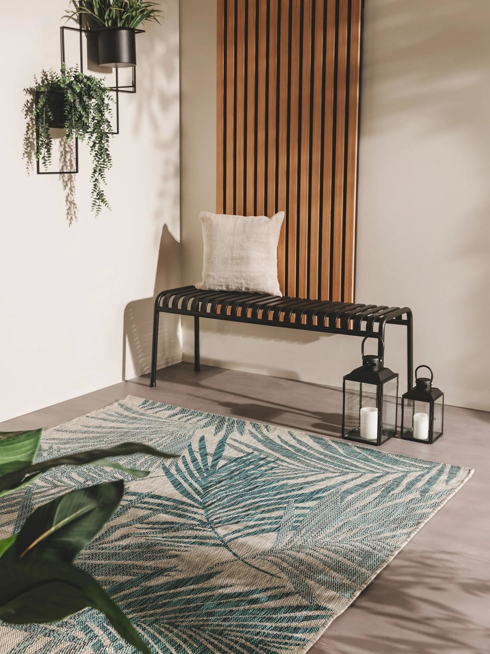 In- & Outdoor-Teppich blau 240x340 - Maisons Du Monde