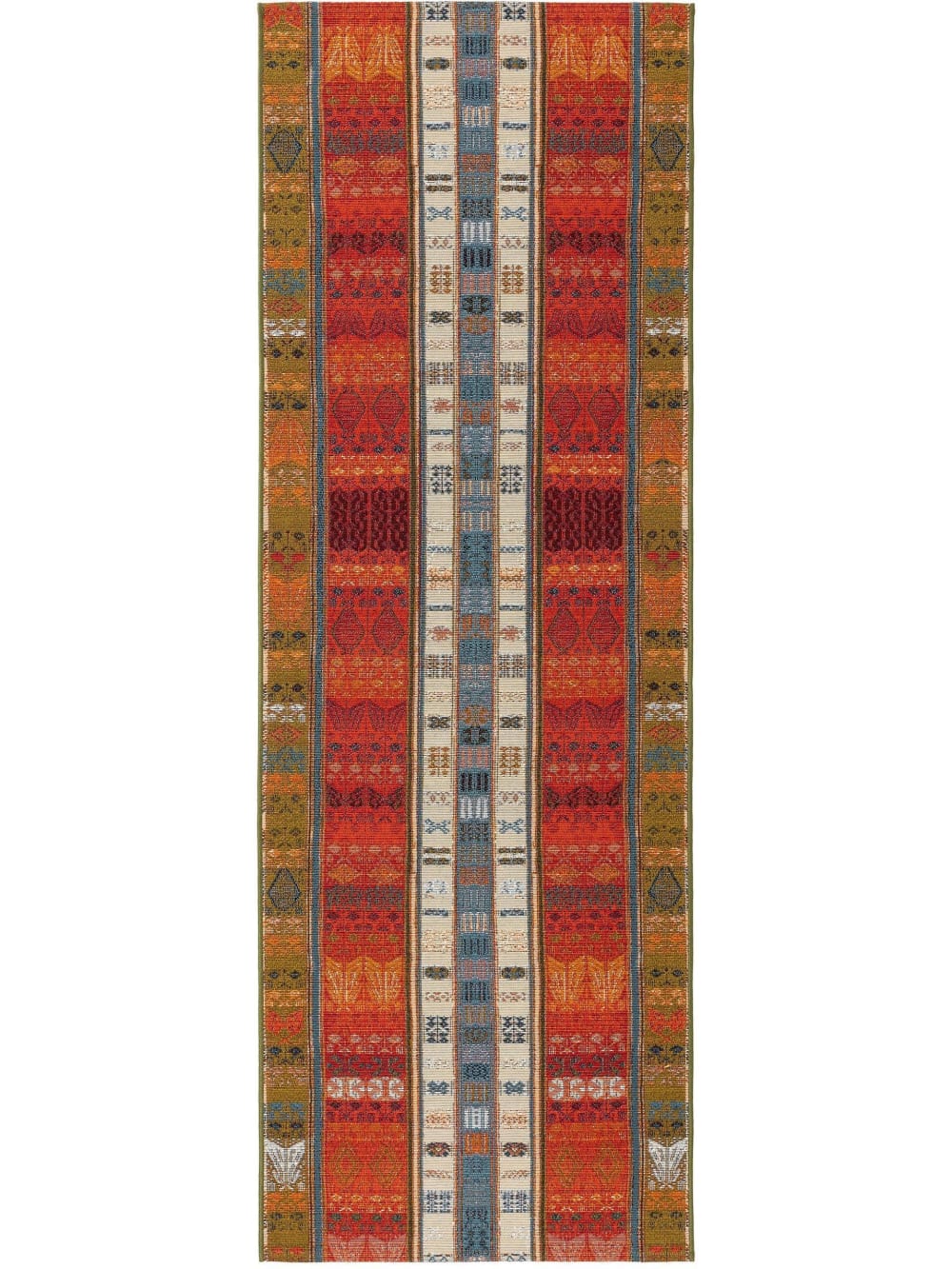 Tapis d'extérieur & intérieur multicouleur 80x250