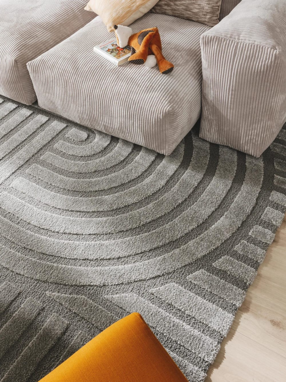 Tapis gris 80x150 — vue 4
