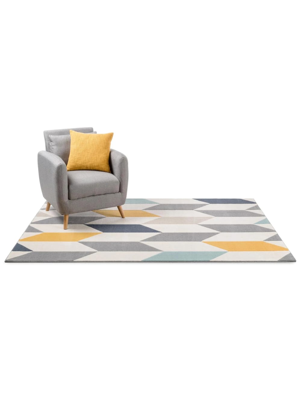 Tapis multicouleur 80x150 — vue 3