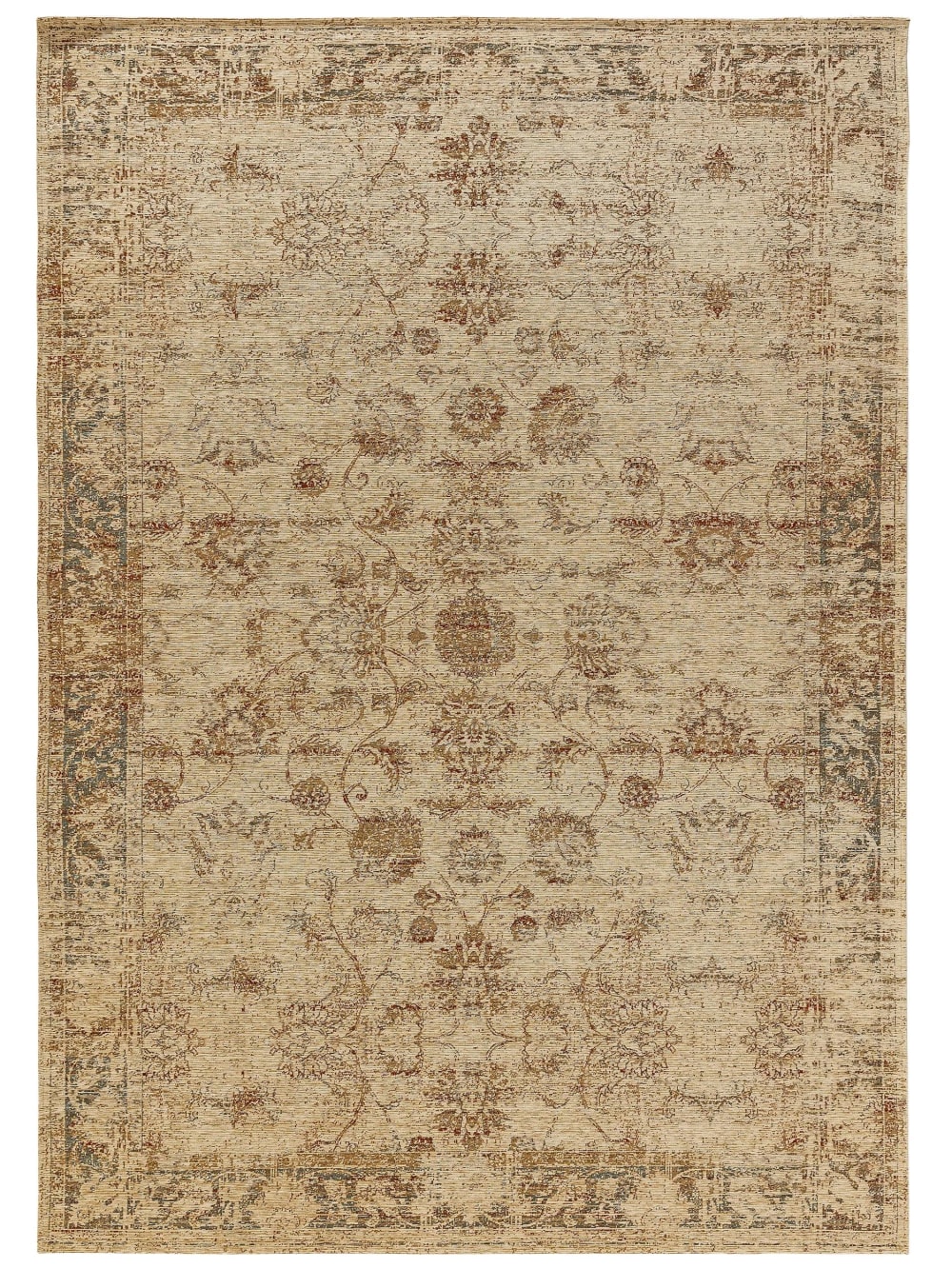 Tapis tissé à plat
