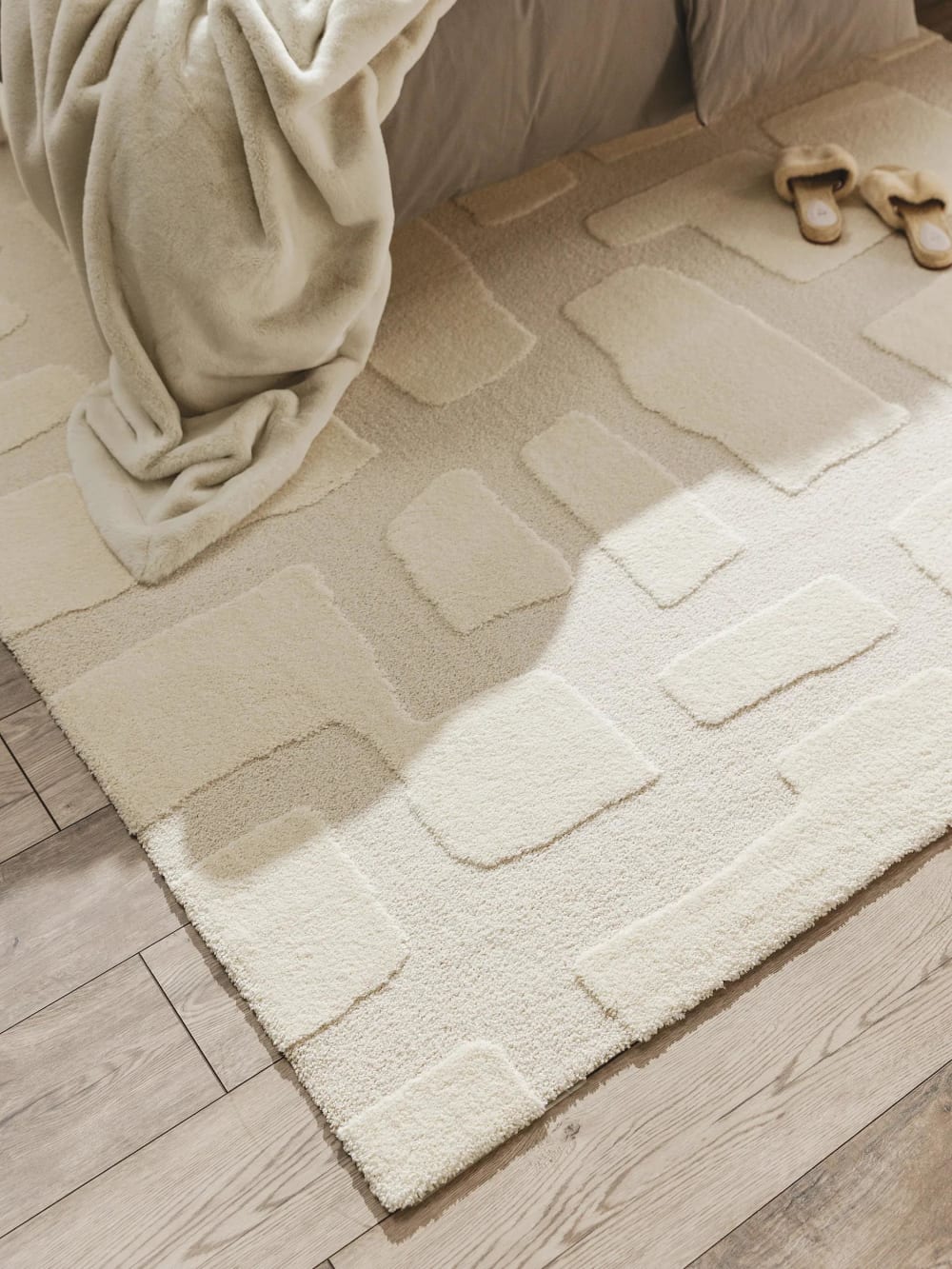 Tapis crème/beige 140x200 — vue 4