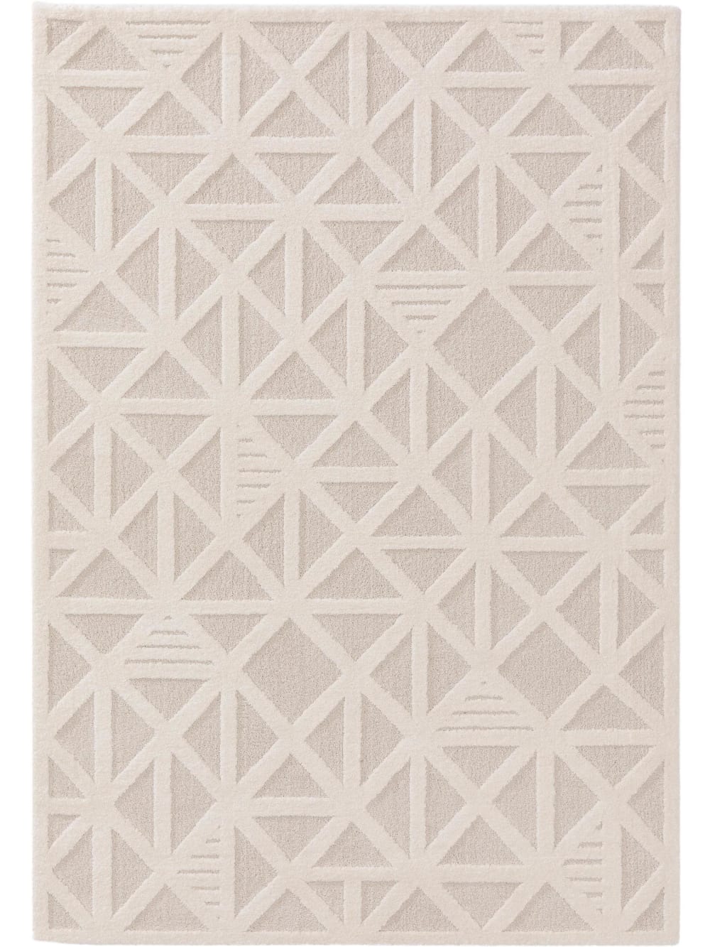 Benuta Teppich cream/beige 200x290 style modern - Pvc - Polyvinlychlorid