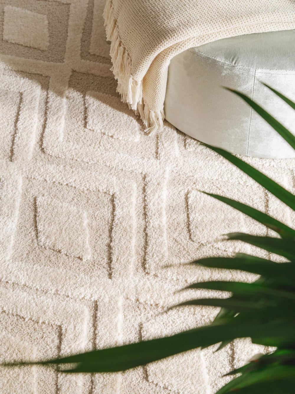 Tapis crème/beige 120x170 — vue 4