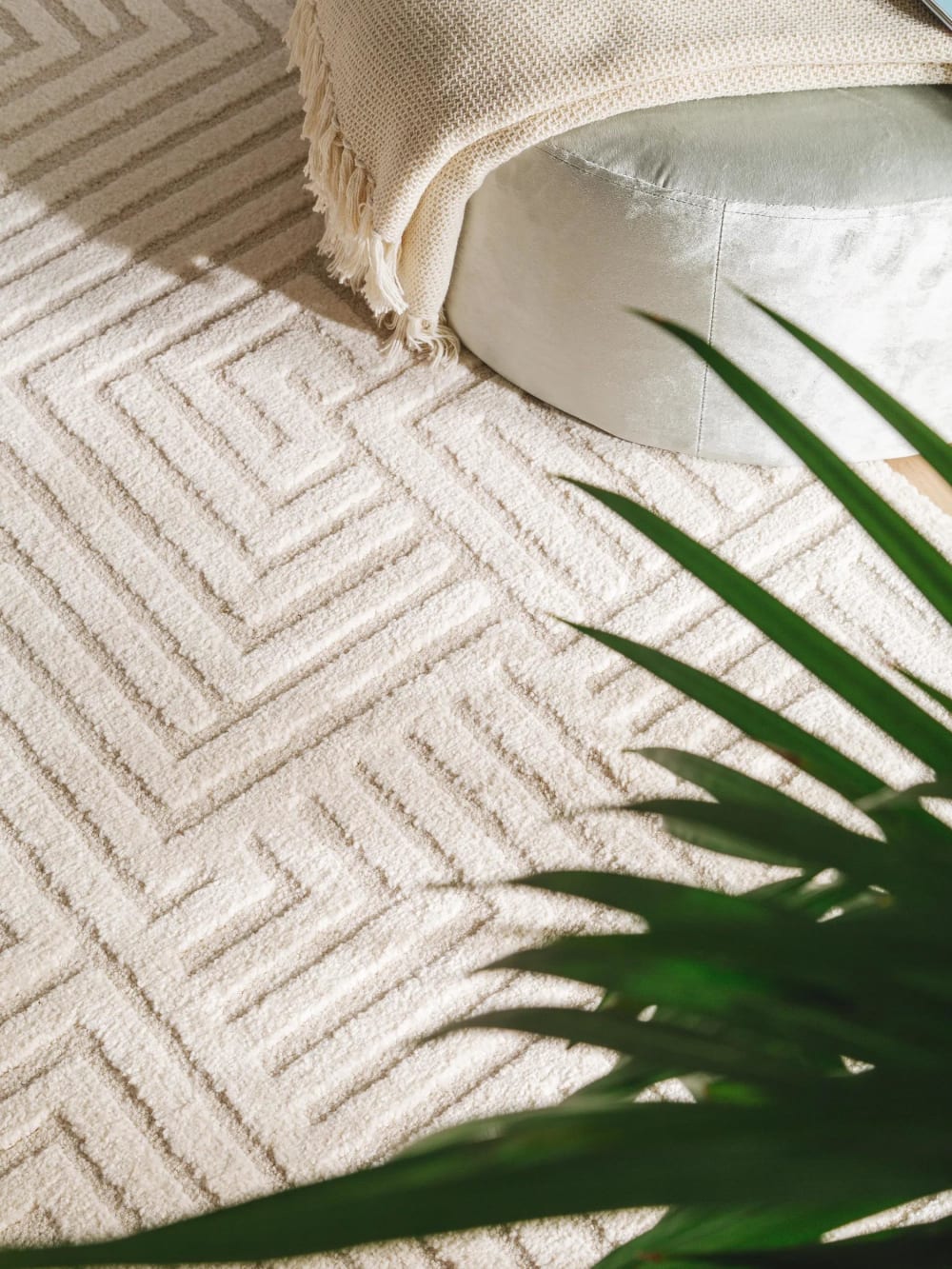 Tapis crème/beige 140x200 — vue 4