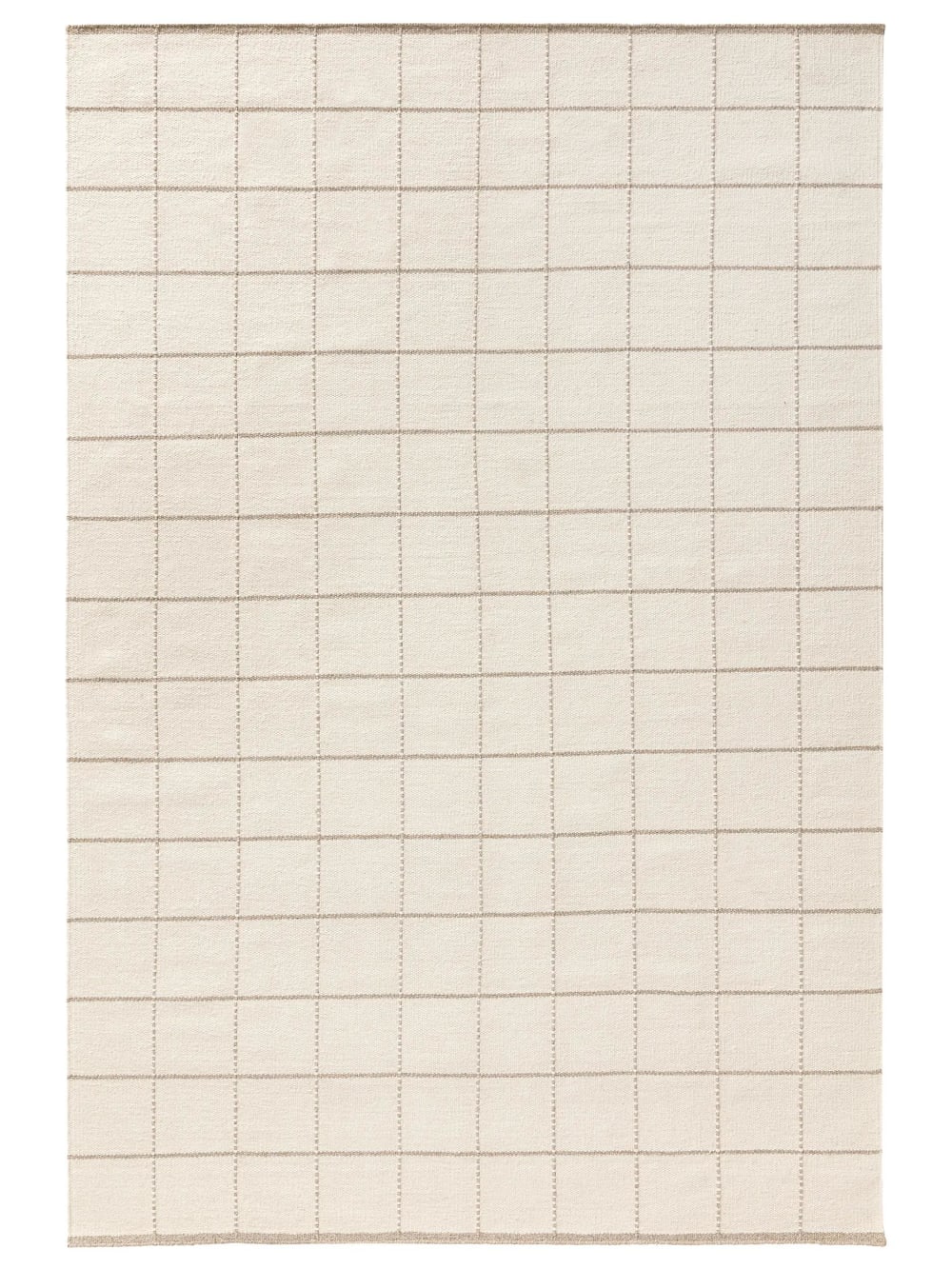 Benuta Wollteppich cream 120x170 style landhaus Beige Wolle