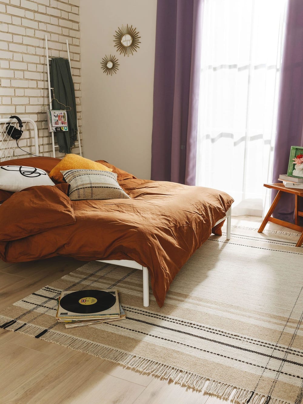 Tapis de laine beige 200x300