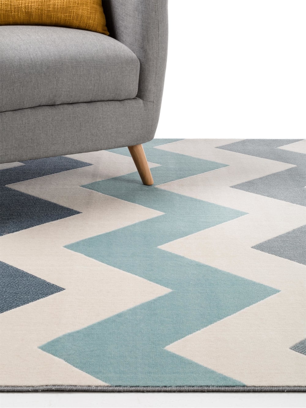 Tapis bleu 80x150 — vue 4