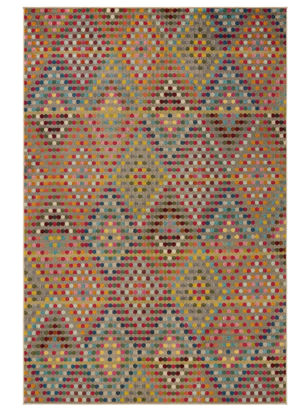 Benuta Teppich multicolor 160x230 style classic chic Mehrfarbig Pvc - Polyvinlychlorid