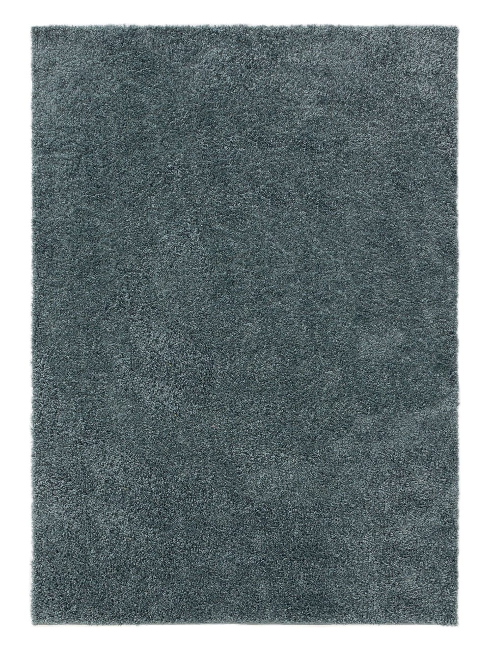 Tapis à poils longs bleu 133x190