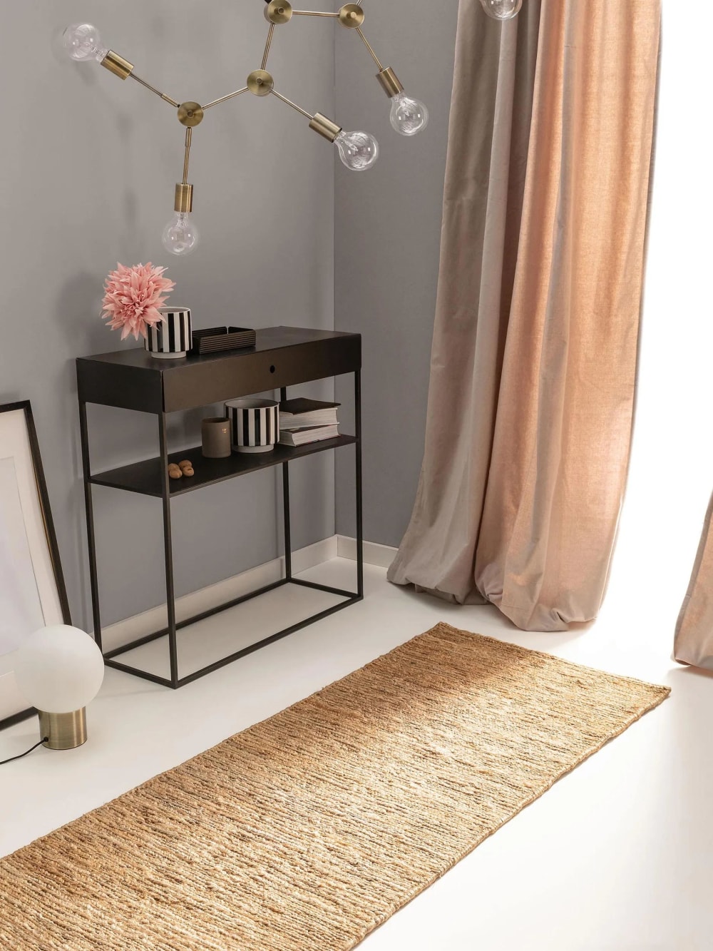 Juteteppich hellbraun 70x200 - Maisons Du Monde