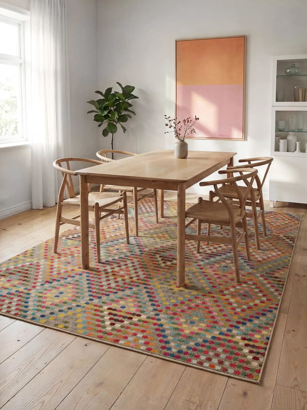 Teppich multicolor 140x200 - Maisons Du Monde