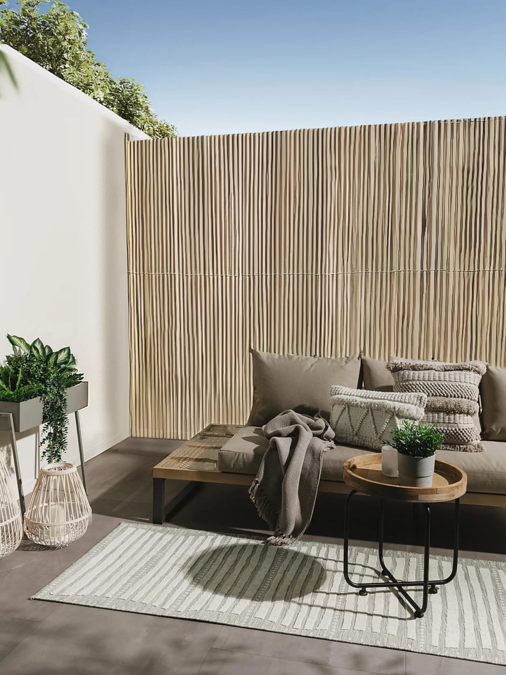 Tapis de couloir beige 80x300 — vue 3