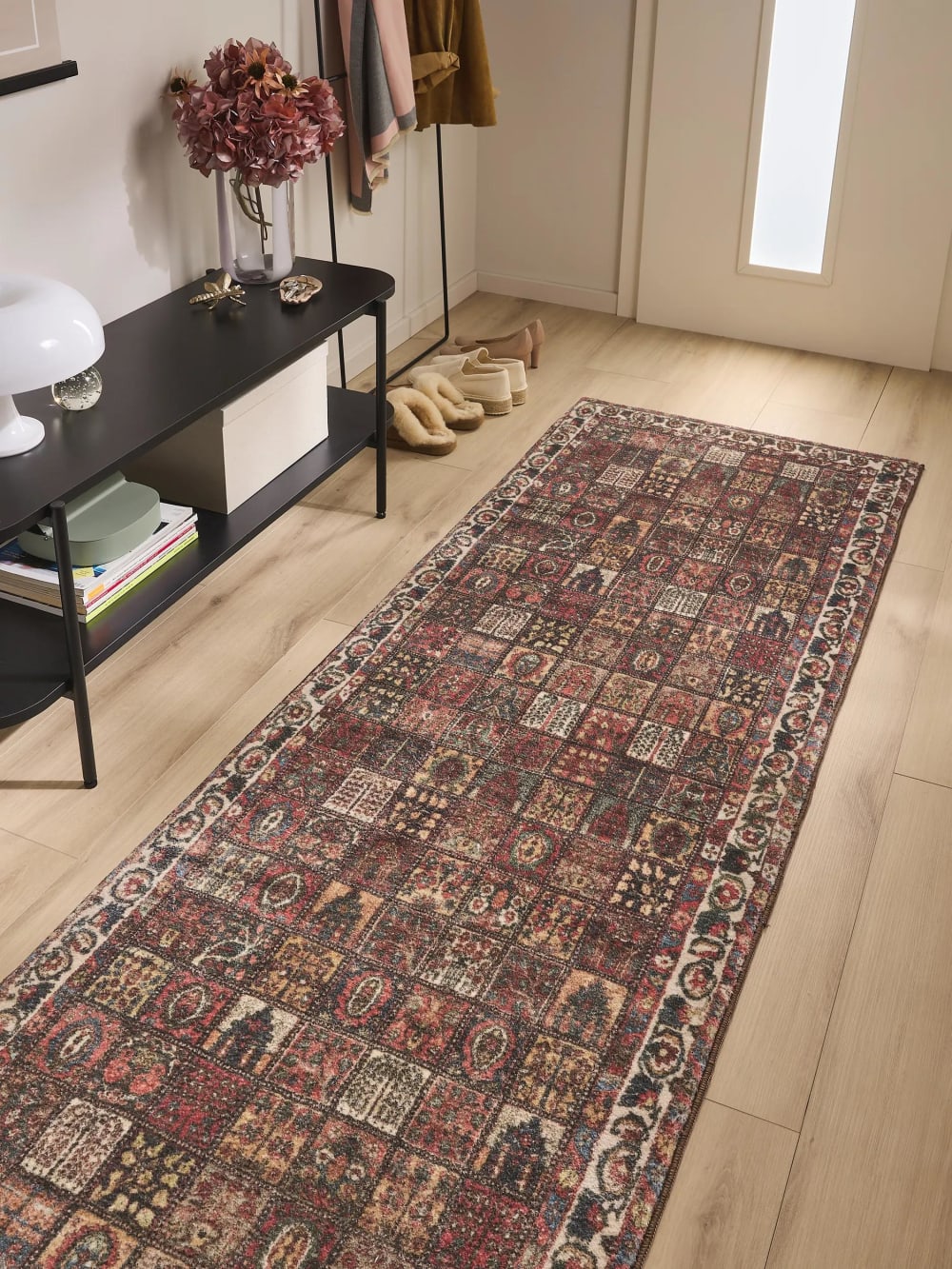 Tapis de couloir rouge 80x240 — vue 3