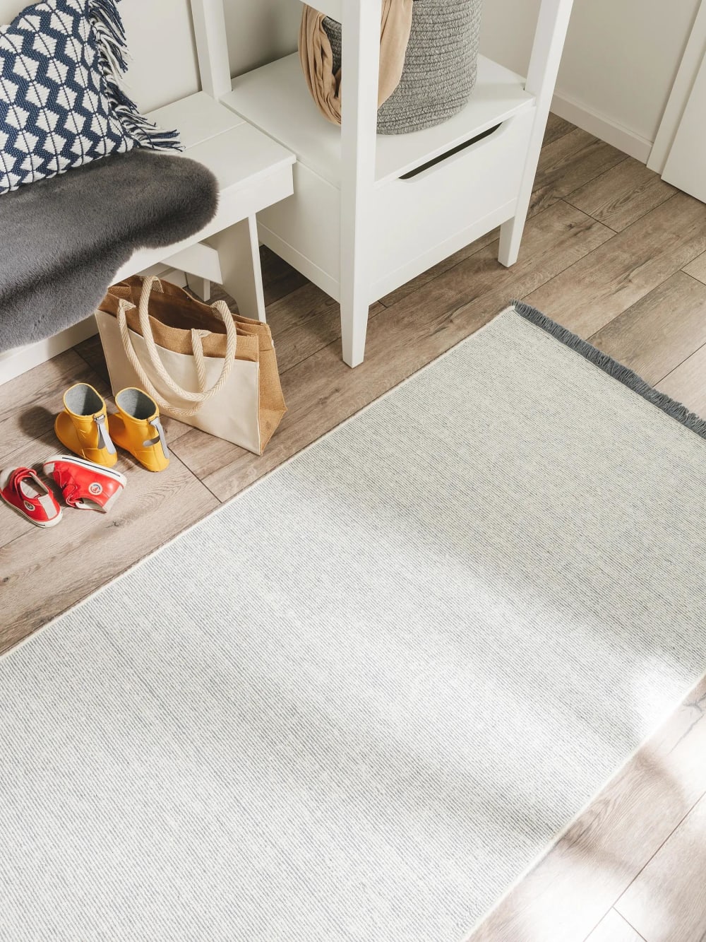 Tapis de couloir bleu 80x250 — vue 4