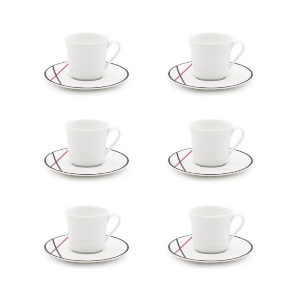 Coffret 6 services à café bistrot