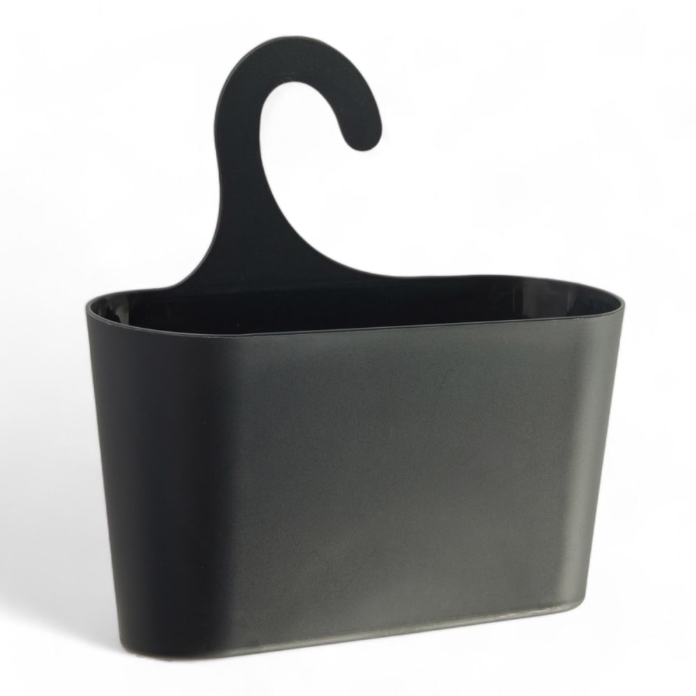 Panier de douche à suspendre  26x10 cm noir