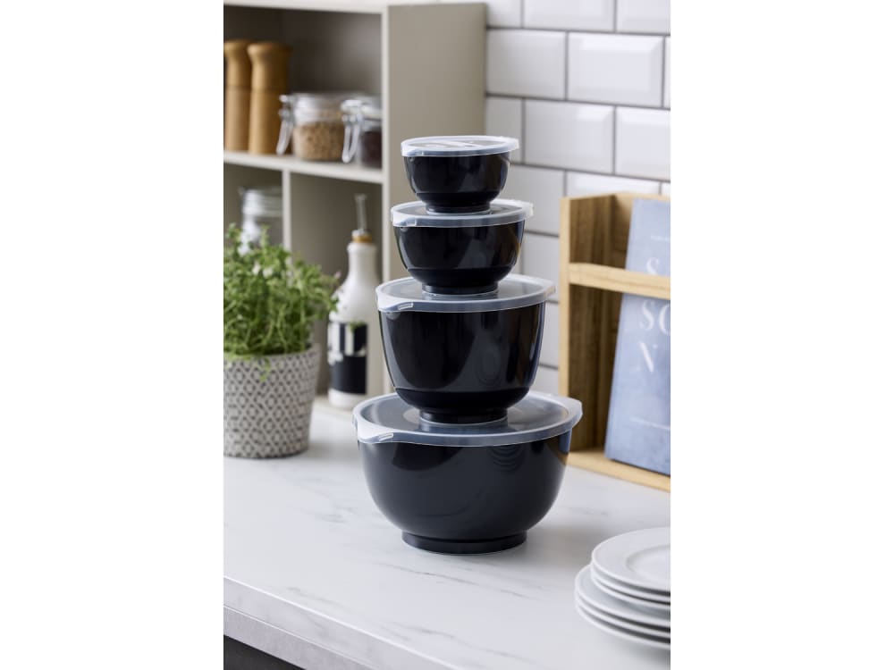 Set de bols à mixer et couvercles 8 pièces curry - Maisons du Monde