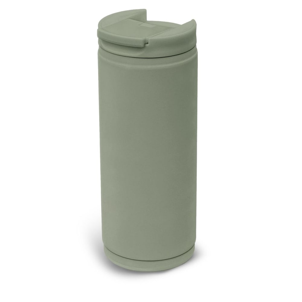 Mug isotherme en inox  6x17cm vert