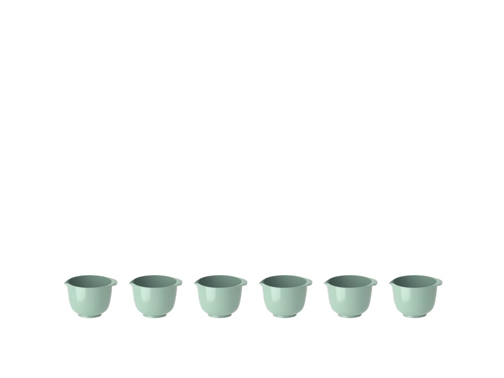 Set de 6 mini-bols 25ml vert nordique