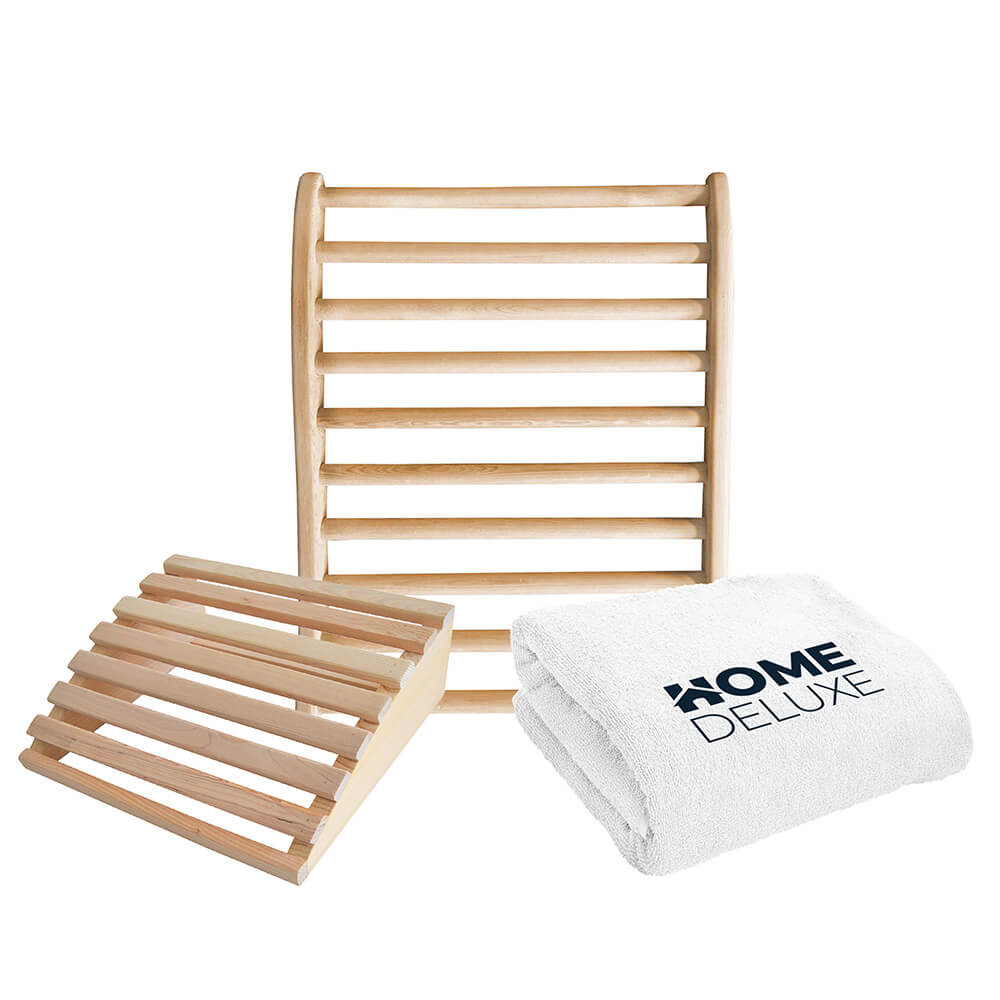 Kit sauna en bois marron