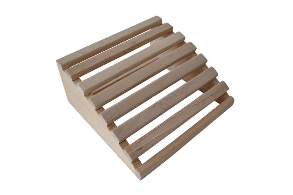 Appuie-nuque en bois marron