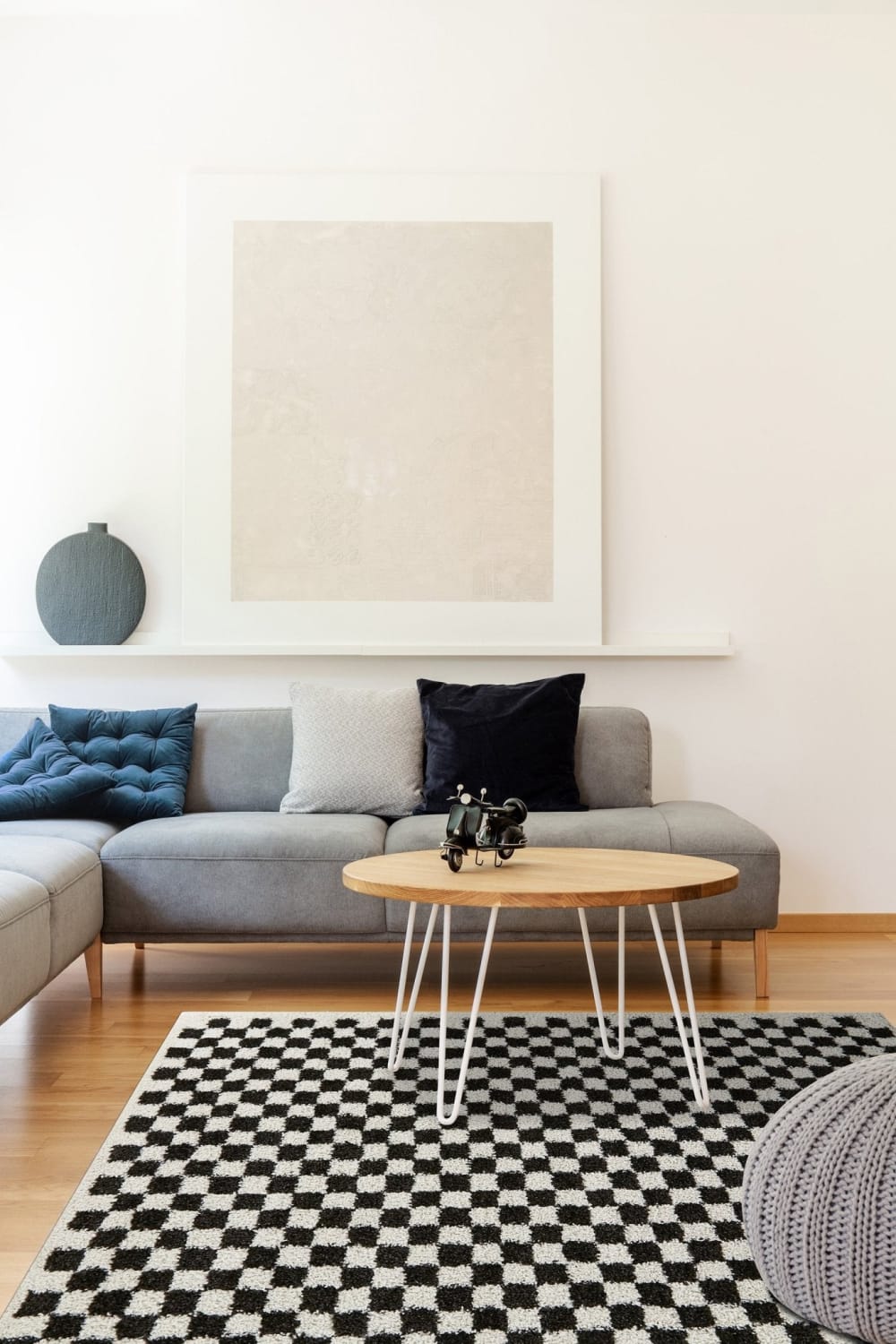 Tapis doux et confortable facile à entretenir noir 200 x 290 cm — vue 3