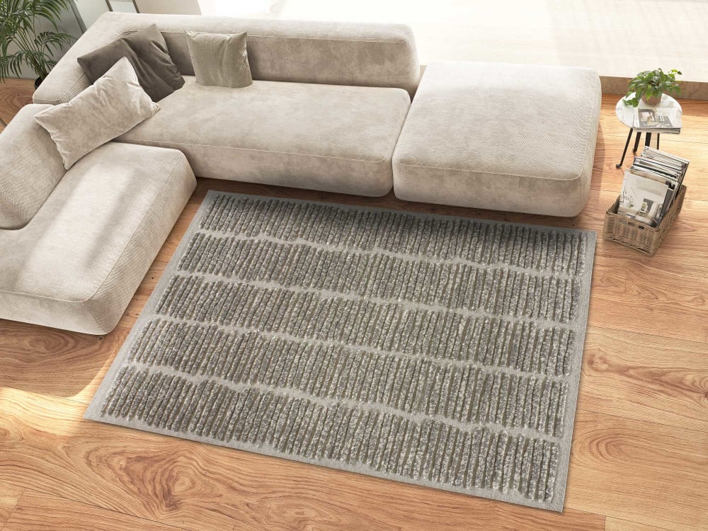 Tapis sculpté de style contemporain 115 x 170 cm — vue 3