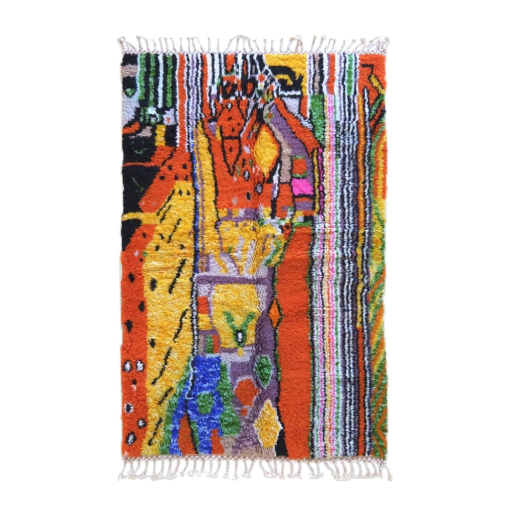 Tapis berbère marocain - laine