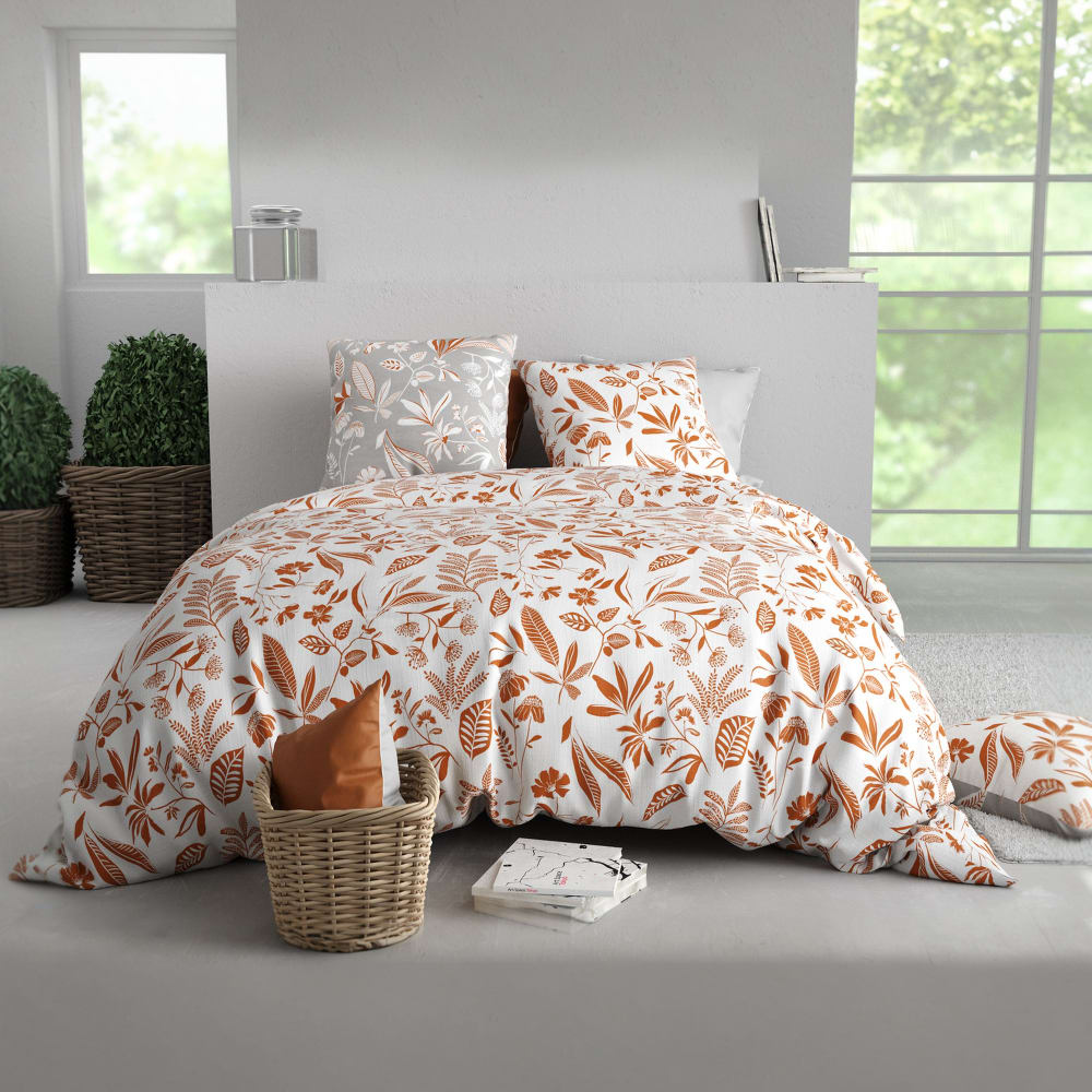 Parure de lit 240x260 cm Coton 57 fils Kaylie