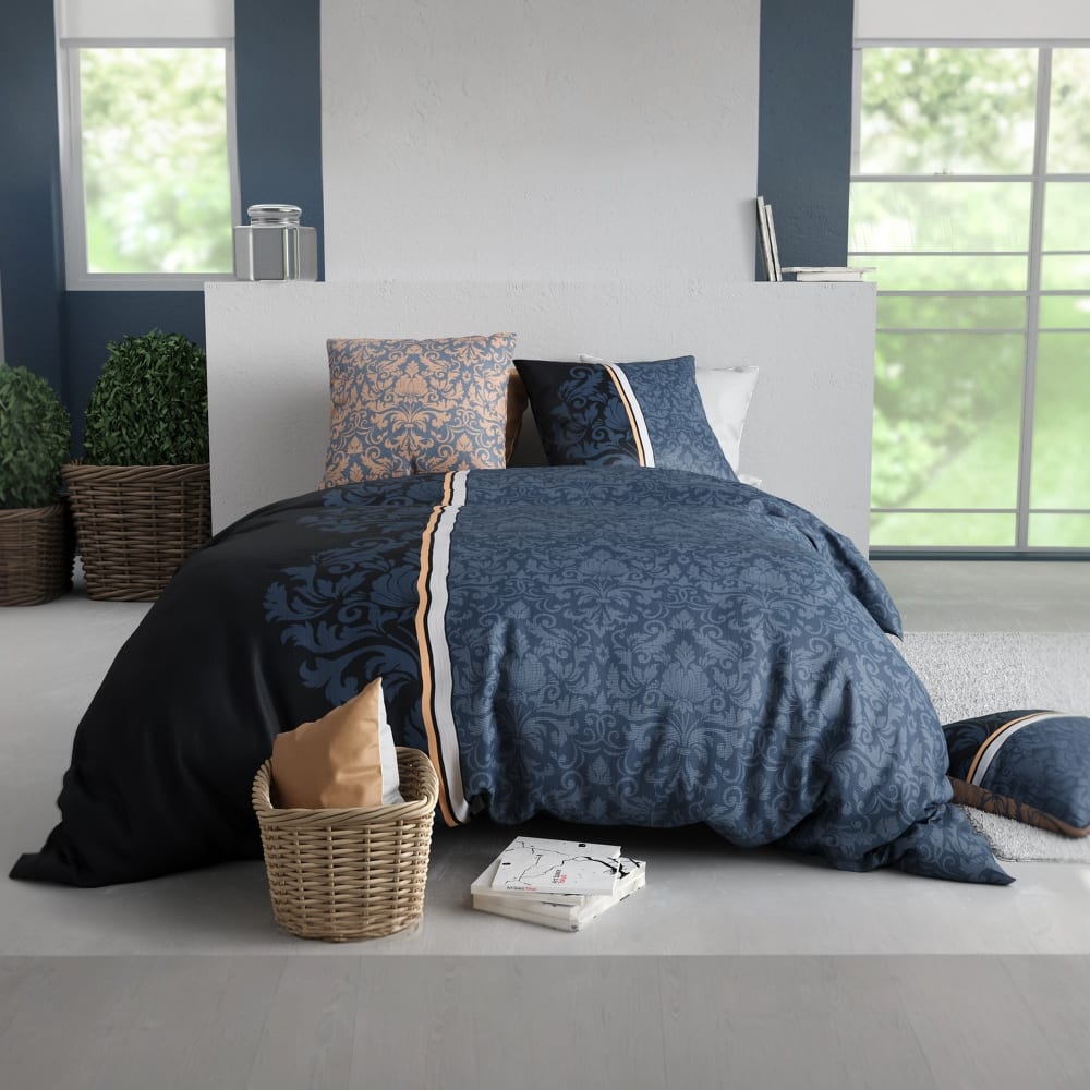 Parure de lit 240x260 cm Coton 57 fils Arabesque