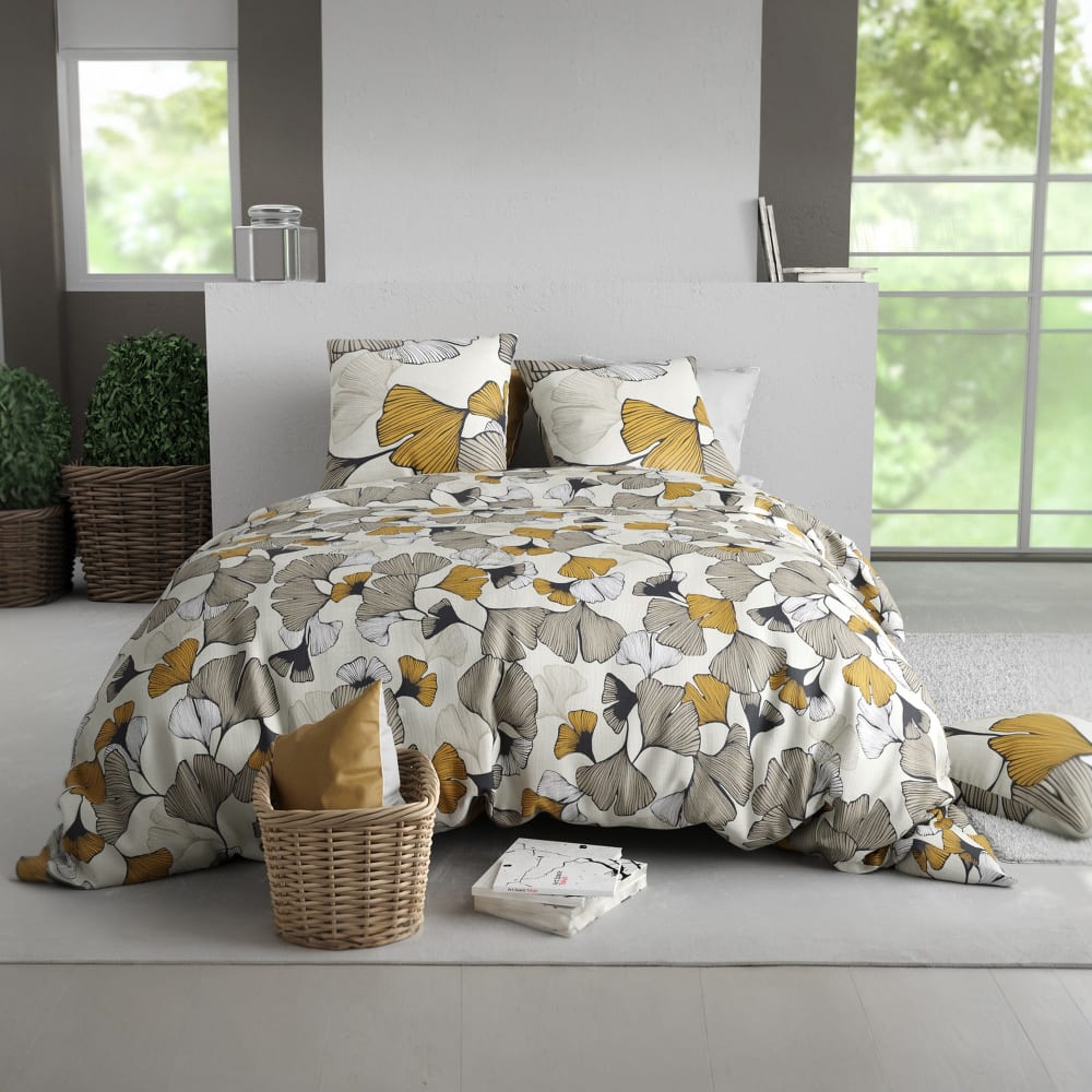 Parure de lit 220x240 cm Coton 57 fils Arom