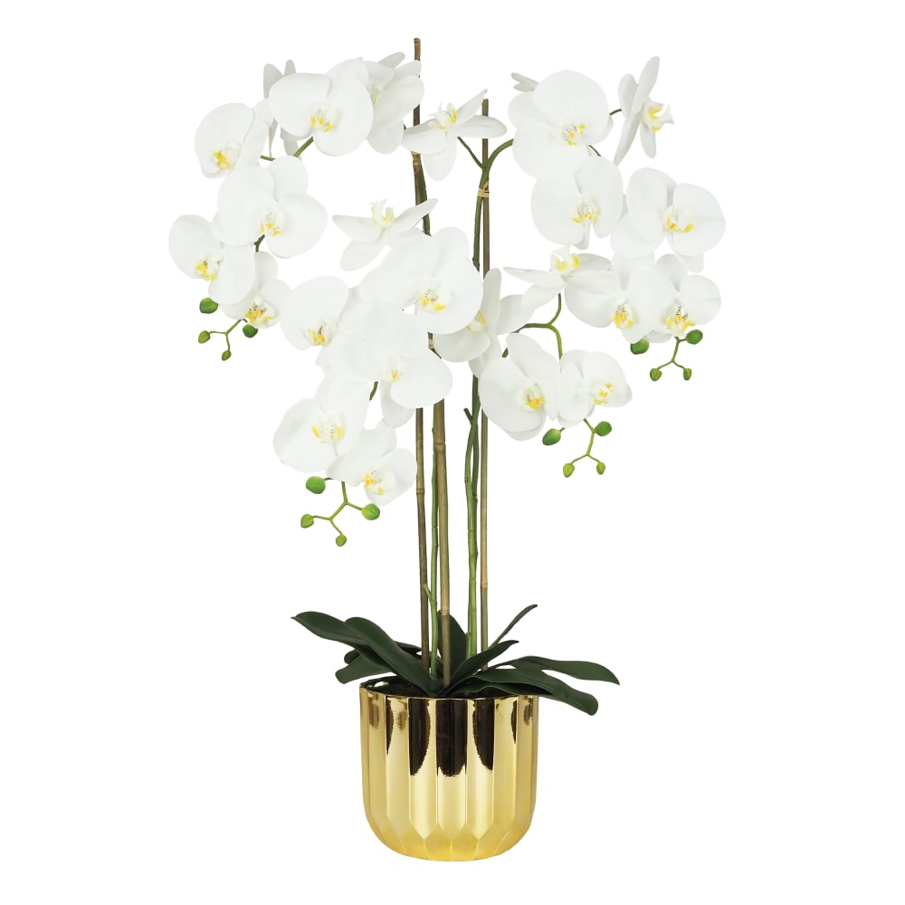 Orchidée artificielle - pot