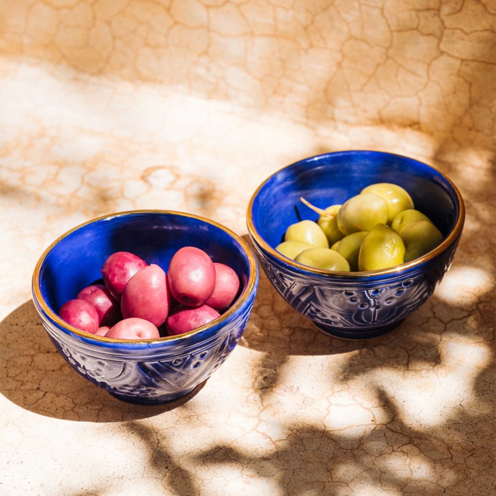 Bols en céramique (x2) bleu - Maisons du Monde