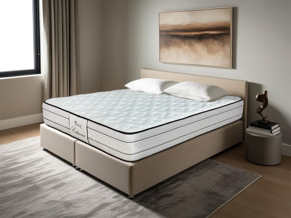 Matelas Comfort + Viscoélastique Double Face 31cm 140x190 cm