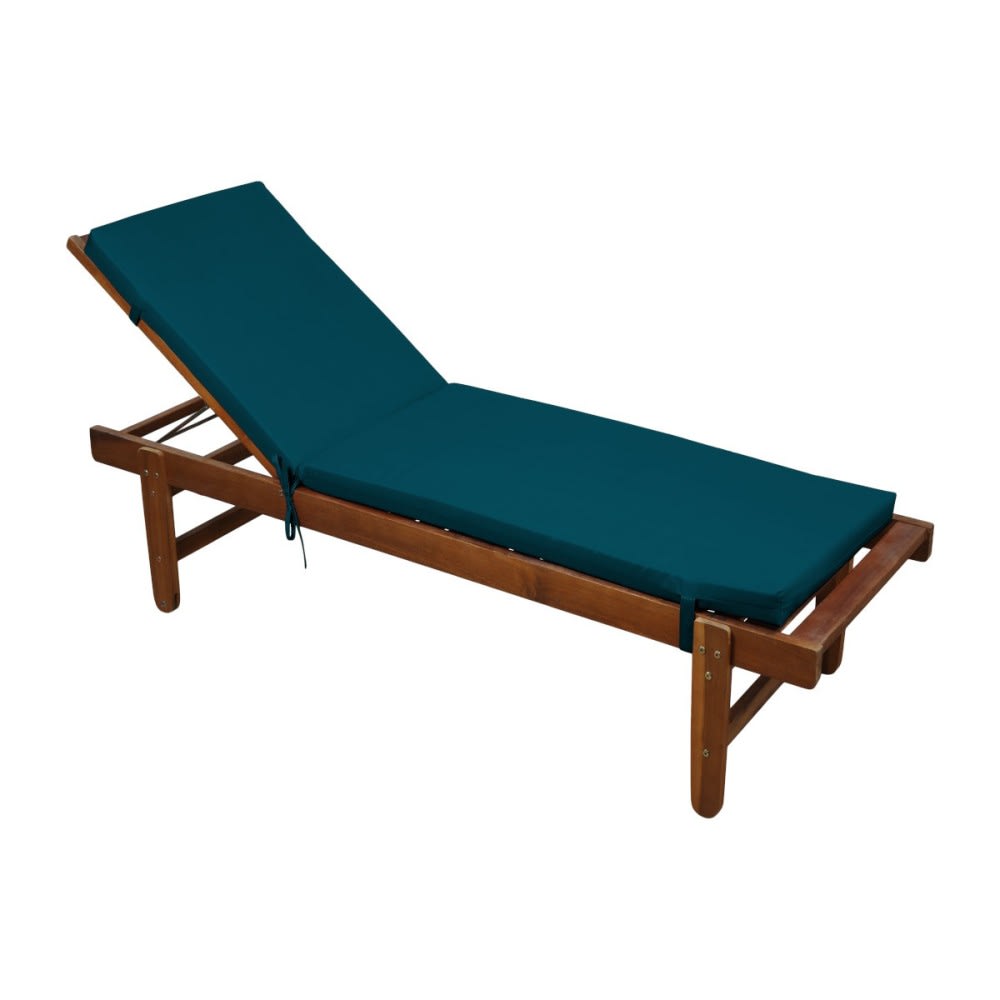 coussin bain soleil - bleu