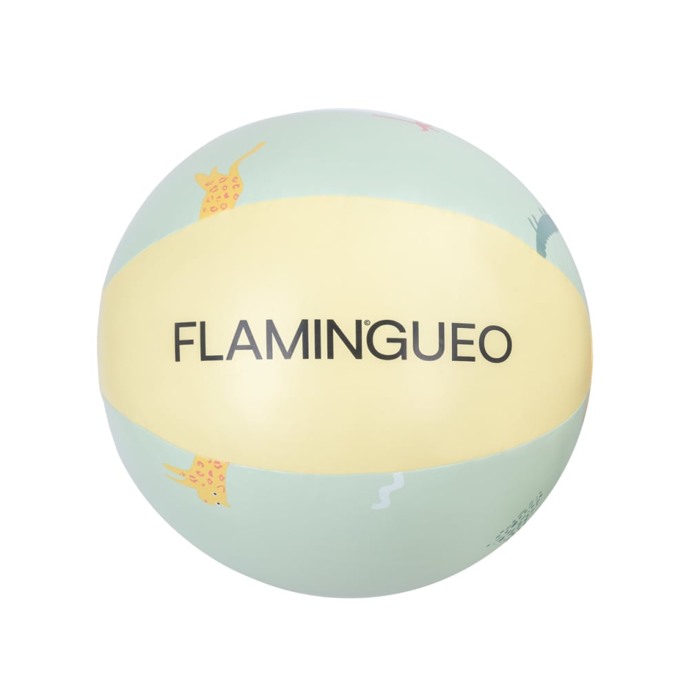 Flamingueo Aufblasbarer Strandball PVC Grün style modern Grün Pvc - Polyvinlychlorid