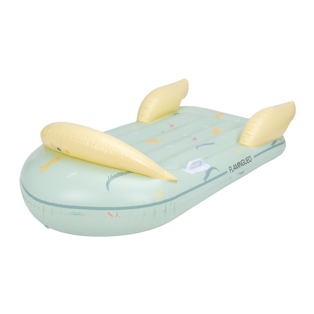 Flamingueo Schwimmmatratze Kinder PVC Grün style modern Grün Pvc - Polyvinlychlorid