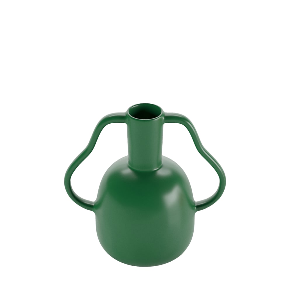Vase à poignées ondulées en céramique — vue 4