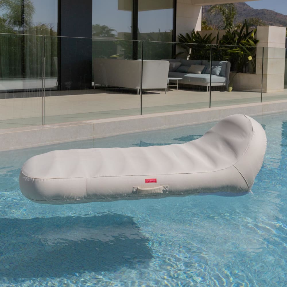 Matelas Gonflable Piscine PVC Blanche