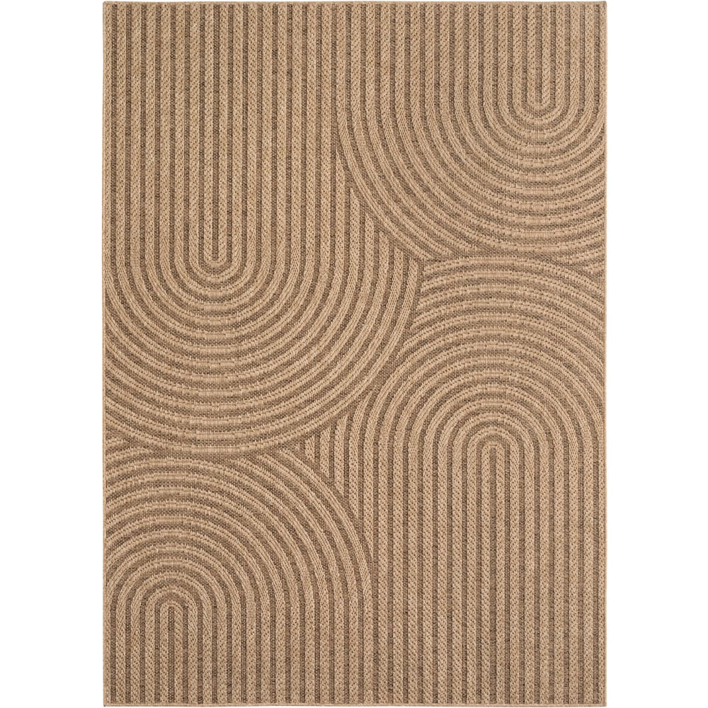 Tapis intérieur/extérieur aspect jute - 160x230