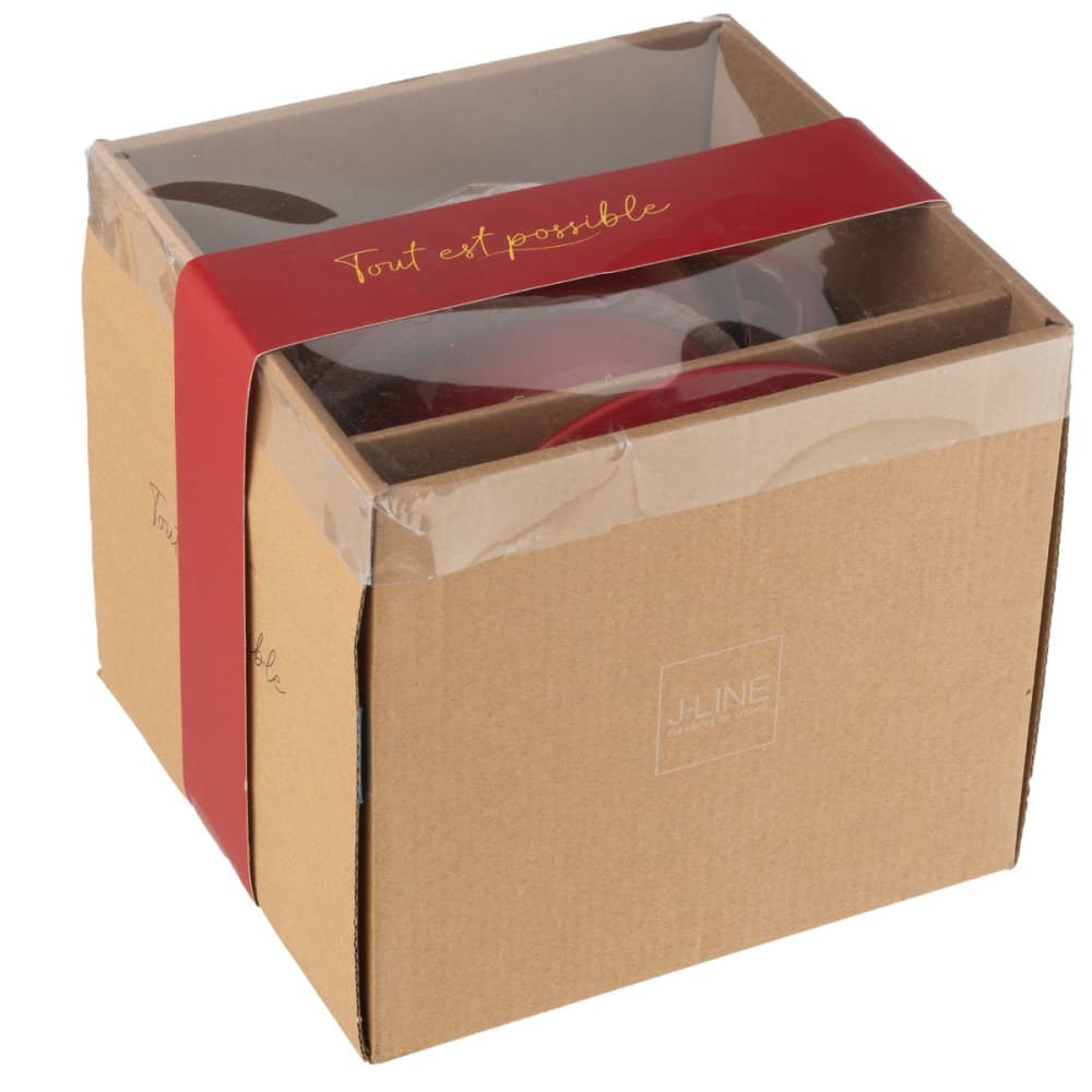 Théière égoïste en porcelaine rouge - Maisons du Monde