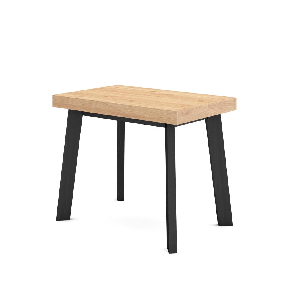 Ausziehbarer Konsolentisch Holzeffekt 180x90x73cm Eiche - Maisons