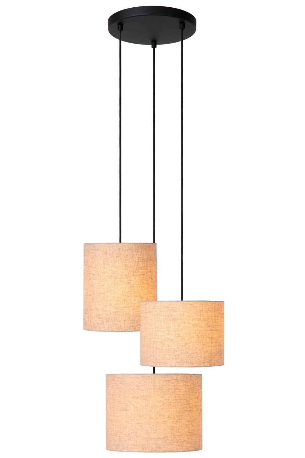 suspension coton 3 lumières